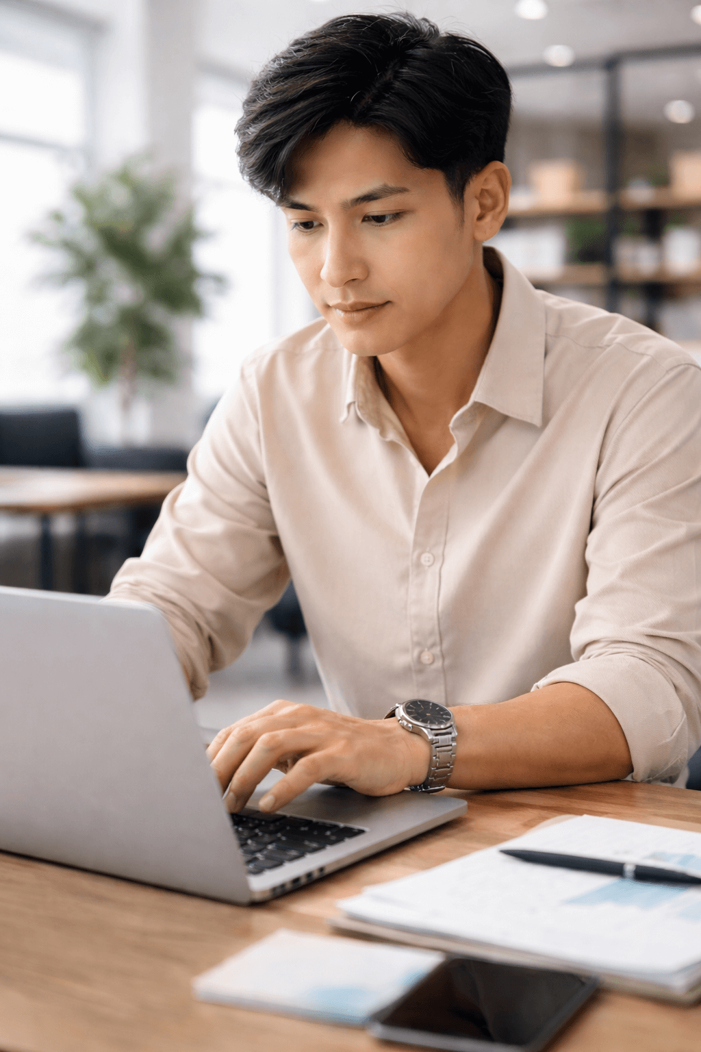 Stagiaire en formation CFORPRO